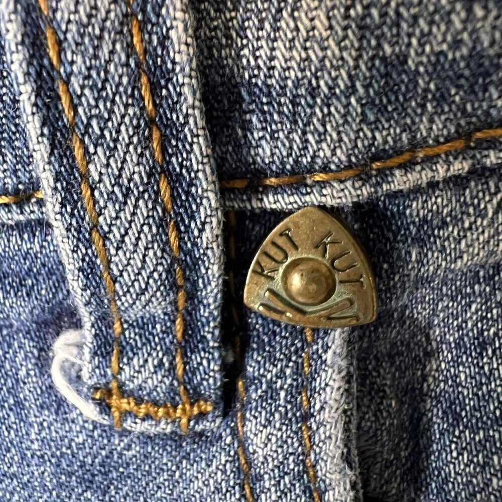 Kut from the Kloth Jeans Womens Size 6 Medium Wash Boyfriend Distressed Everyday - Picture 10 of 15